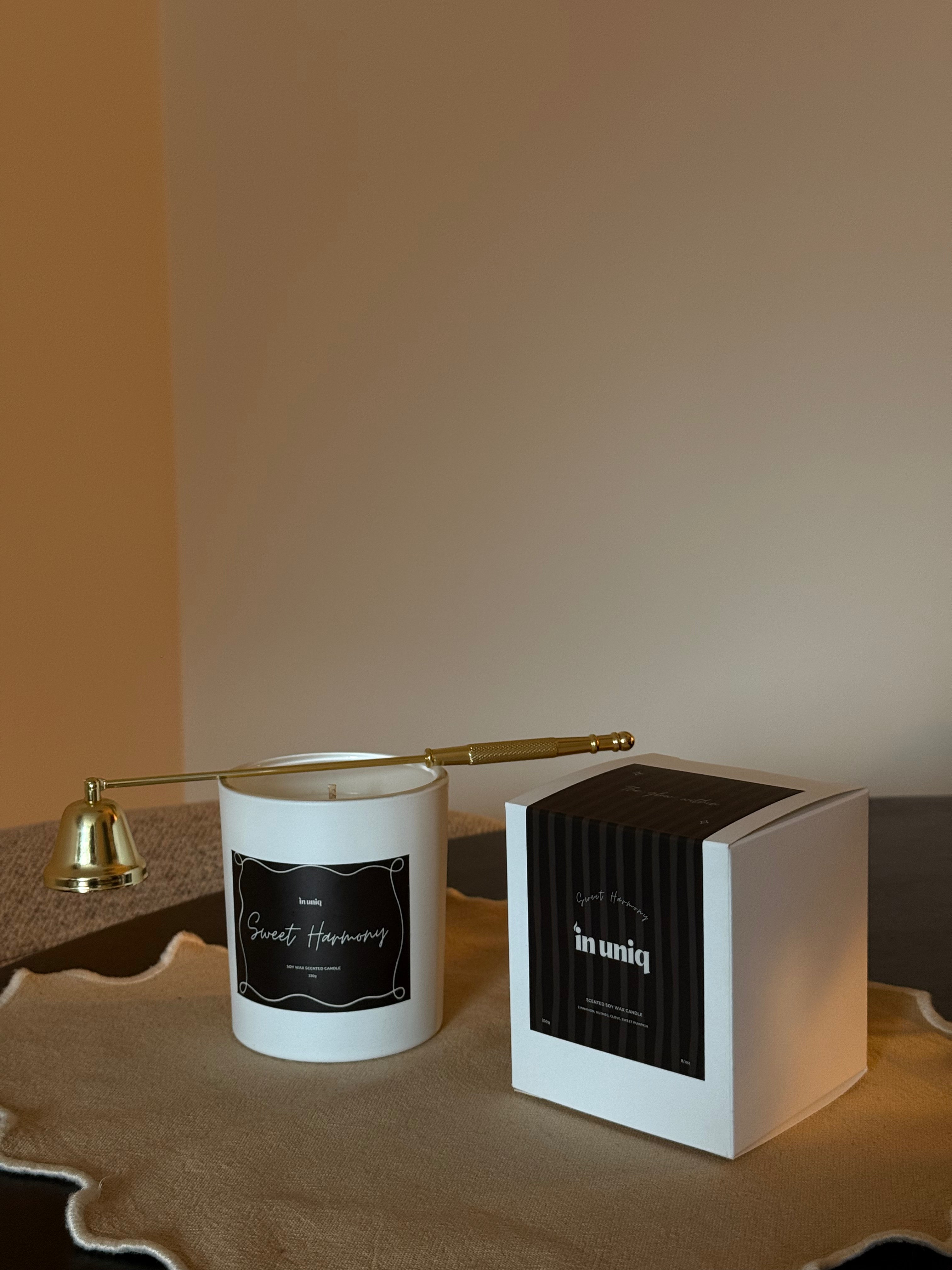 Sweet Harmony candle jar