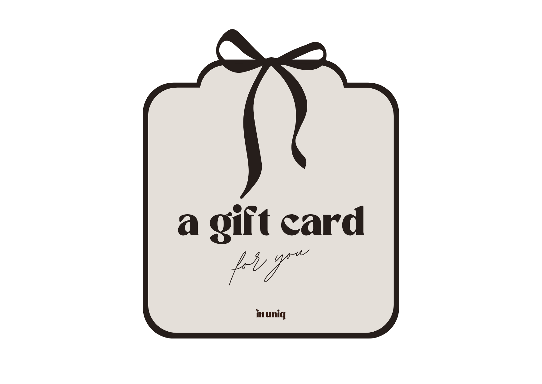 IN UNIQ GIFT CARD